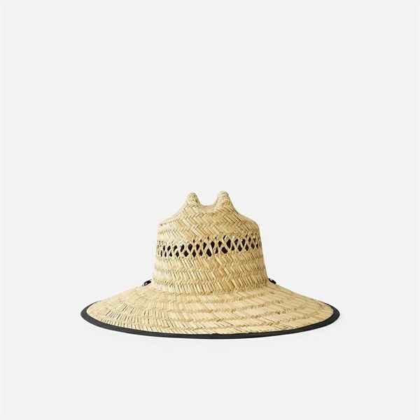 Rip Curl Brand Straw Hat - Natural